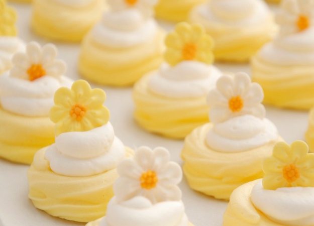 Tart Lemonade Mini Pavlovas